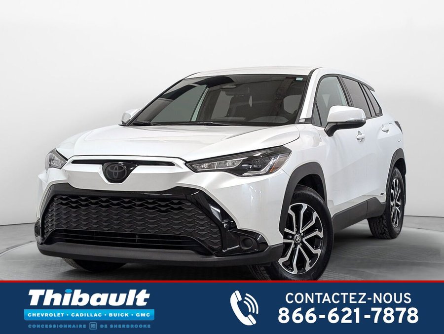 Toyota Corolla Cross AWD AWD Hybrid SE Sièges Chauffants 2023 Blanc