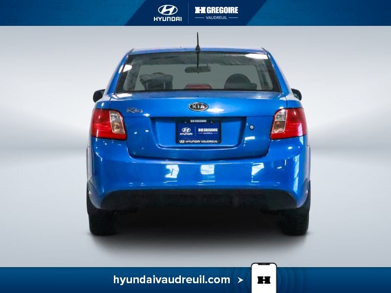 2011 Kia Rio Blue Saint-Eustache - photo #8