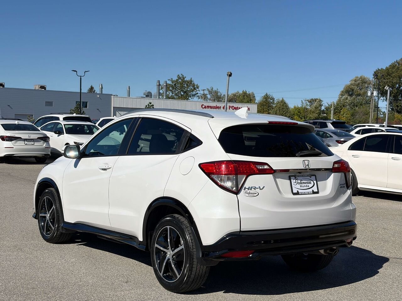 Honda HR-V Sport 2019 Blanc Gatineau - photo #3