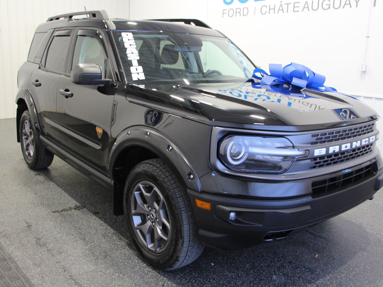 2024 Ford Bronco Sport BRONCO SPORT BADLANDS Black Châteauguay - photo #3