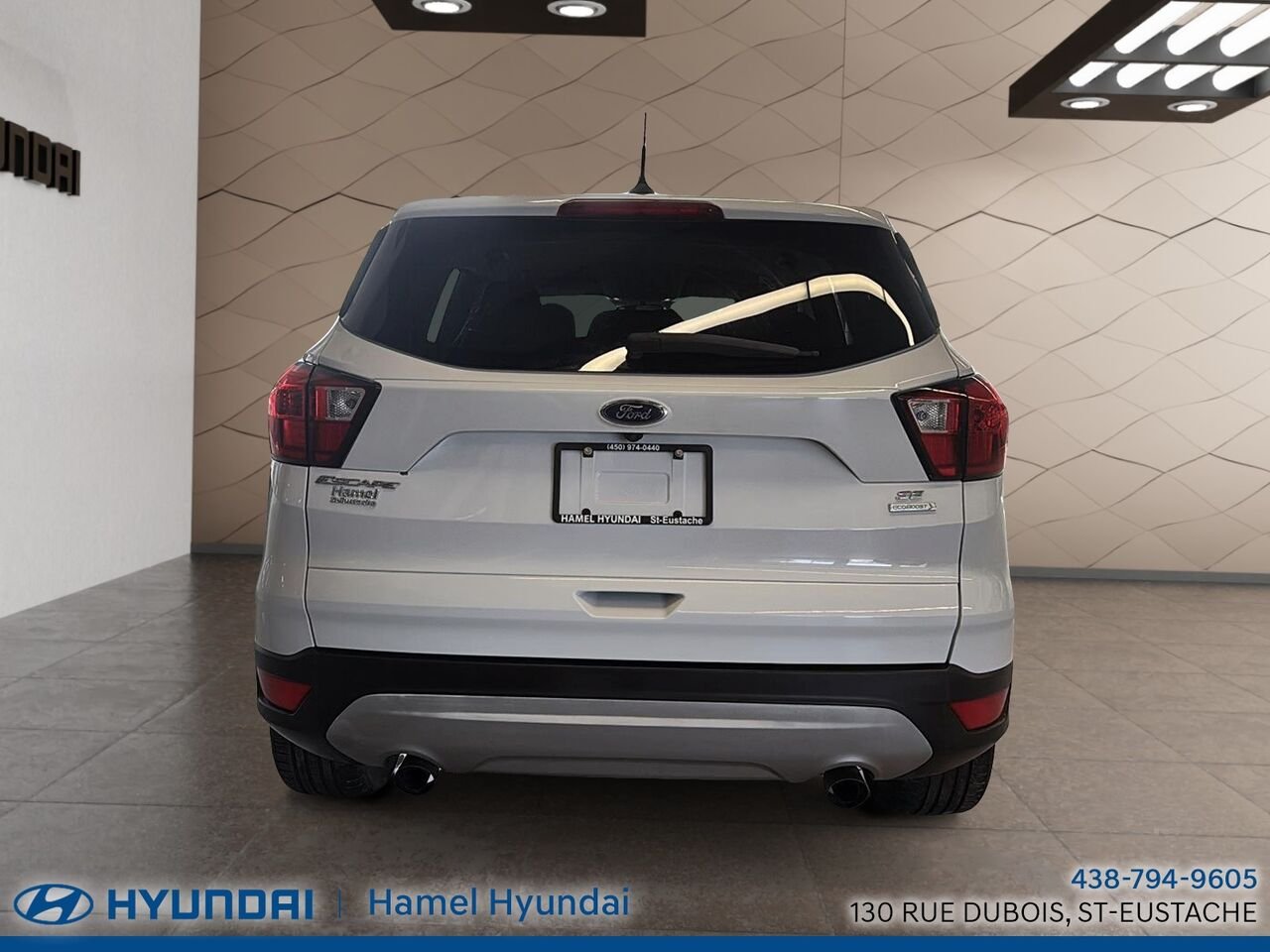 2019 Ford Escape White Saint-Eustache - photo #3