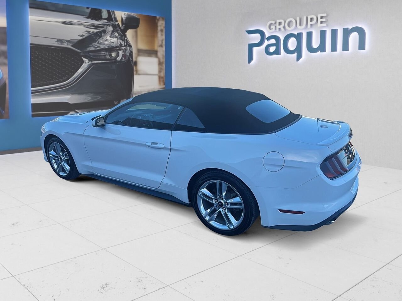 Ford Mustang 2020 Blanc Rouyn-Noranda - photo #3