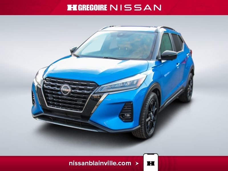 2023 Nissan Kicks SR AUTO A/C GR ELECT MAGS CAM BLUETOOTH Blue