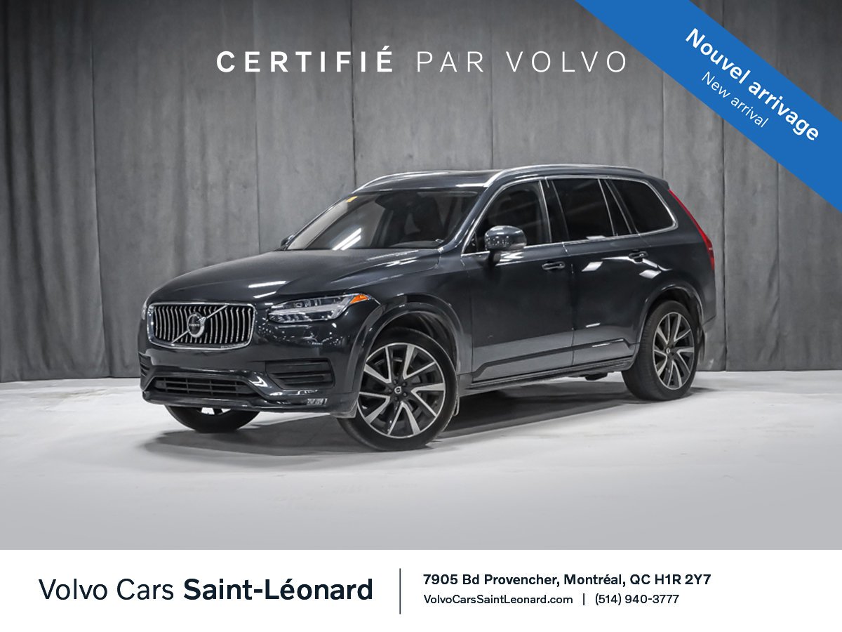 Volvo XC90 T6 MOMENTUM 2022 Gris Montréal - photo #0