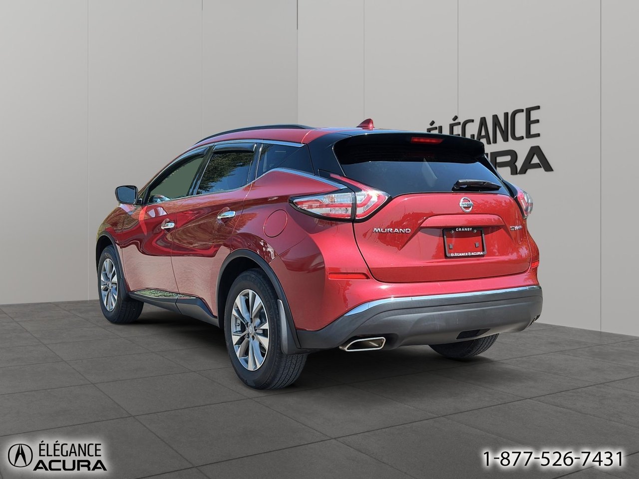 Nissan Murano SV | A8673A 2018 Rouge Granby - photo #6