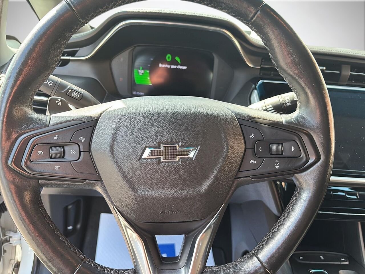 CHEVROLET BOLT EV LT 2022 Blanc Saint-Hyacinthe - photo #9