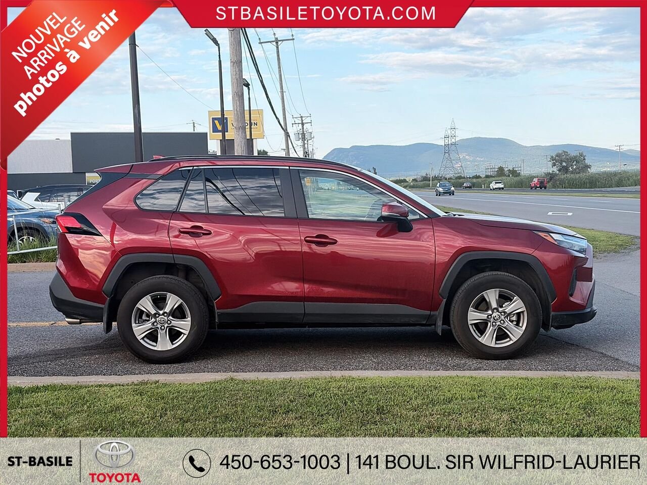 2025 TOYOTA RAV4 Ruby Flare Pearl Saint-Basile-le-Grand - photo #3
