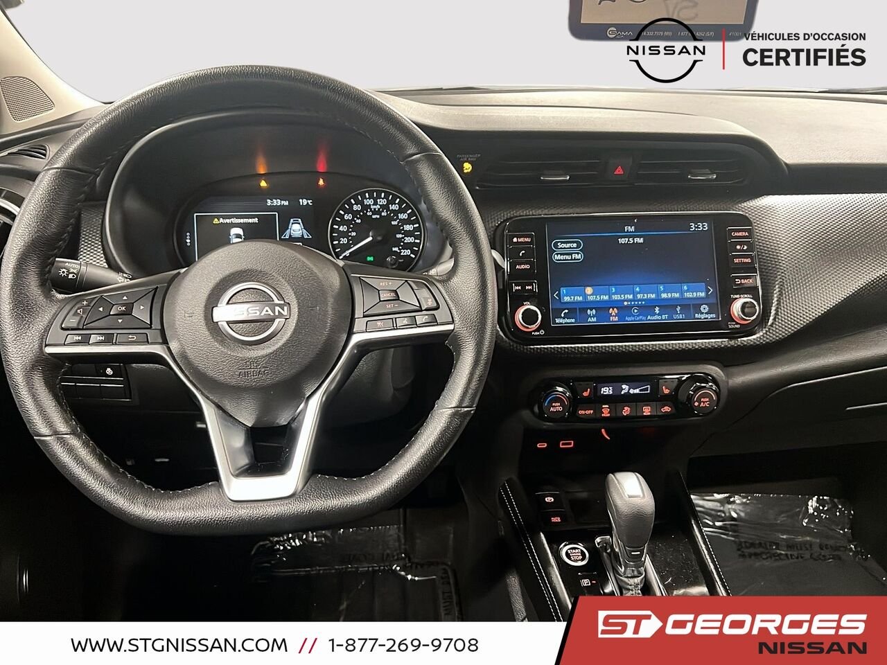 Nissan Kicks 2023 Gris Saint-Georges - photo #13