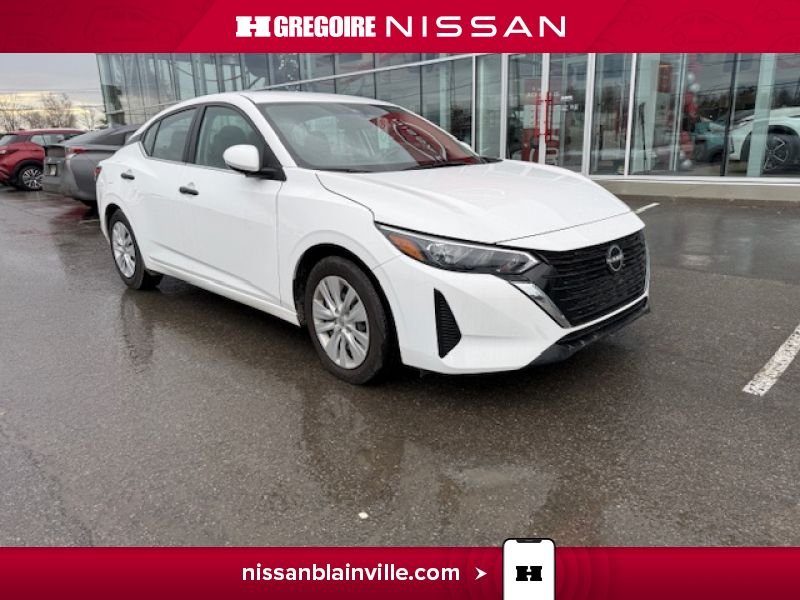 2024 Nissan Sentra S Plus CLIMATISEUR GROUPE ELECTRIQUE White
