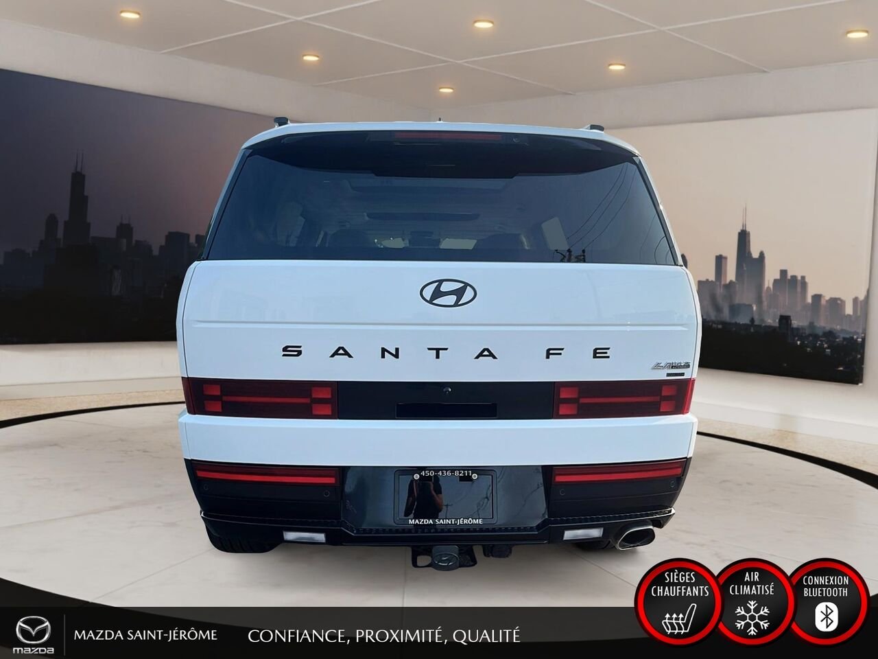 2024 Hyundai Santa Fe White Ste-Agathe des Monts - photo #6