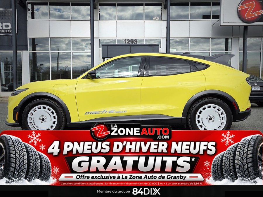 Ford Mustang Mach-E GT Rally VERSION RALLY + SEULEMENT 15000 KILOMÈTRES 2024 Jaune