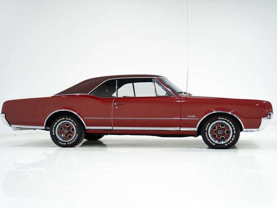 1967 Oldsmobile Cutlass 442 **PRICE IN USD** Fully Numbers Matching Unrestored with Single Repaint Red