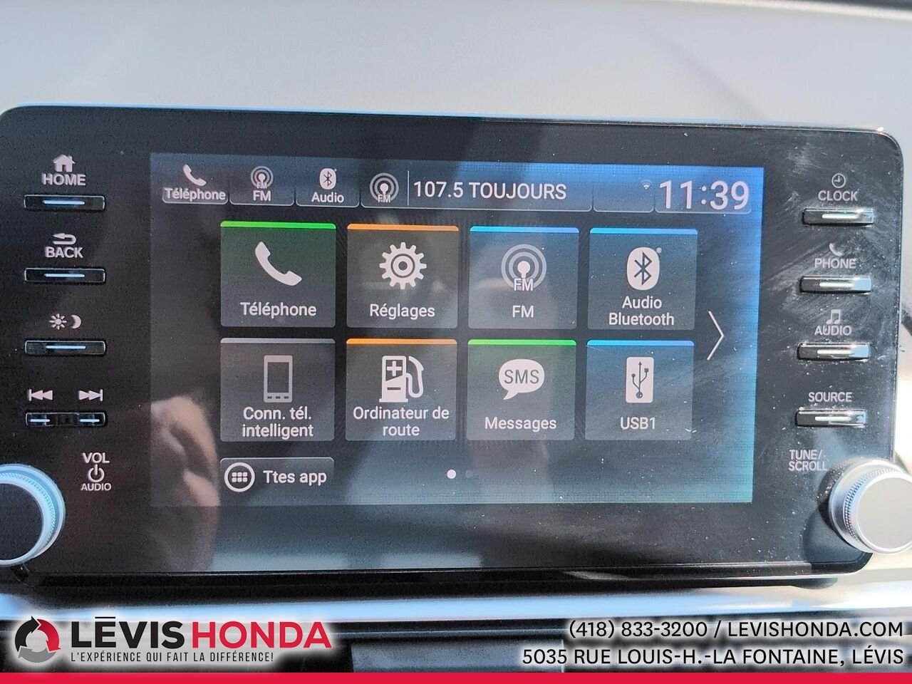 Honda Accord Sport Sport CVT 2018 Blanc Lévis - photo #32