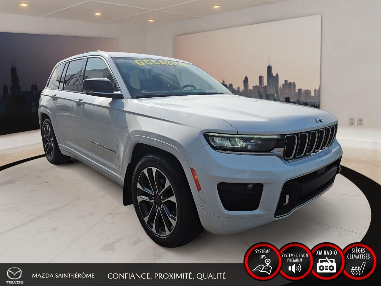 Jeep Grand Cherokee 2023 Blanc Ste-Agathe des Monts - photo #3