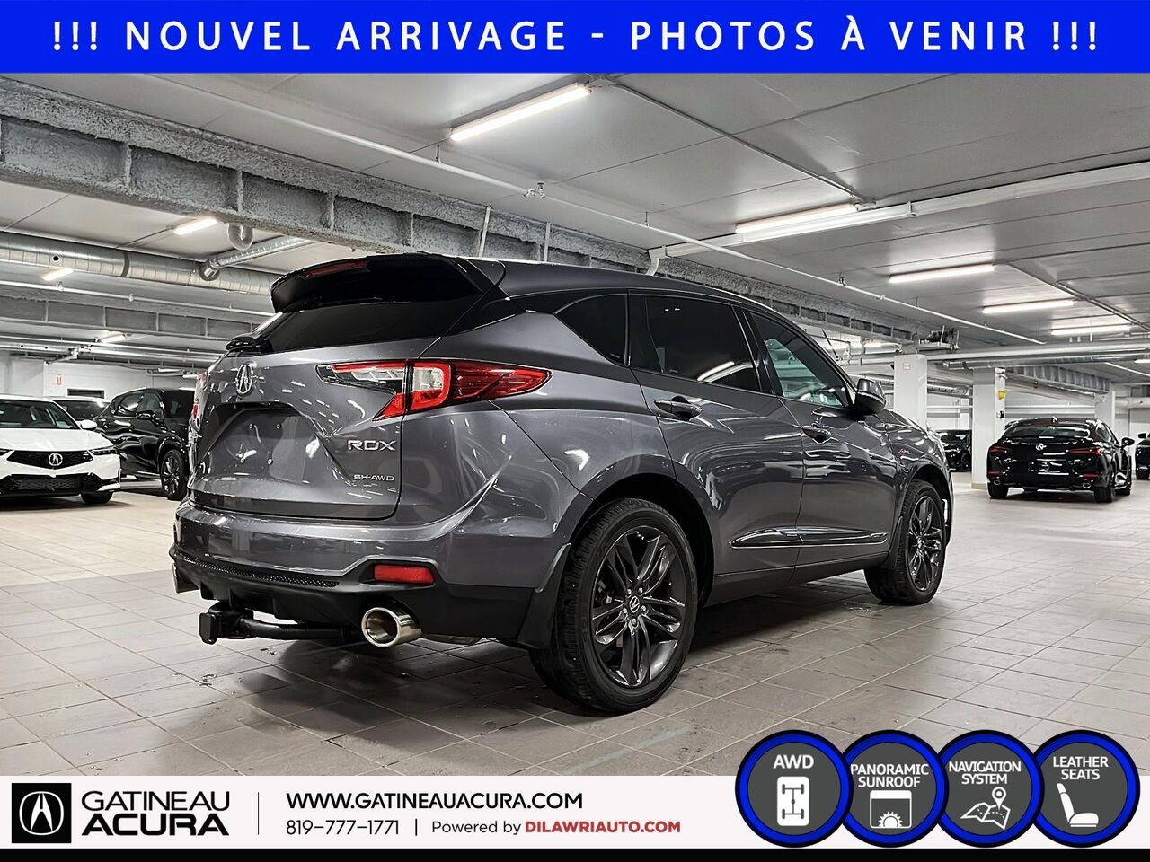 2020 Acura RDX A-Spec SH-AWD Grey Ottawa & Gatineau - photo #4