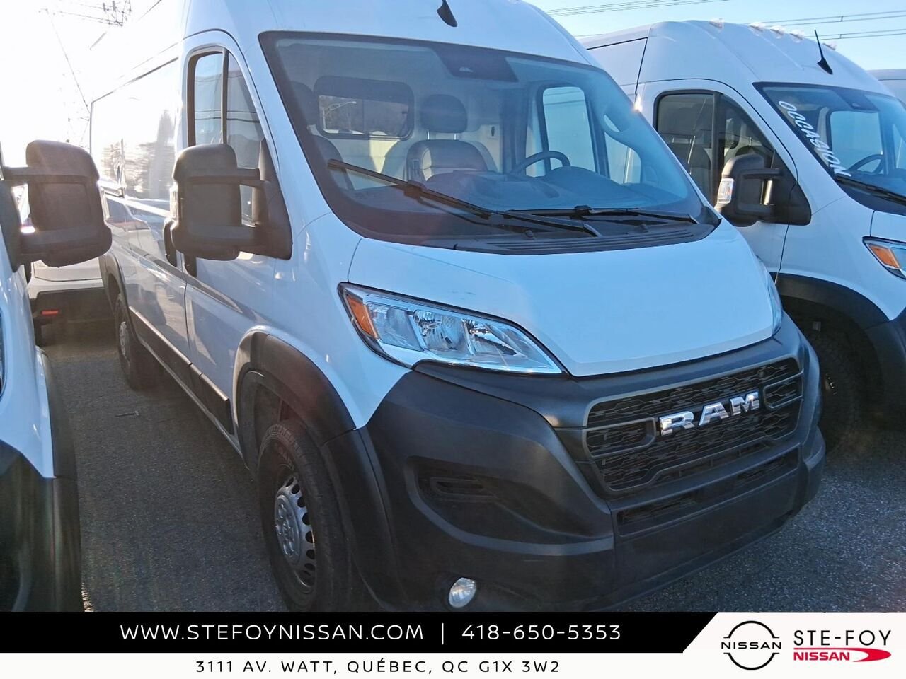 Ram ProMaster fourgonnette utilitaire 2026 Blanc Ste-Foy - photo #1