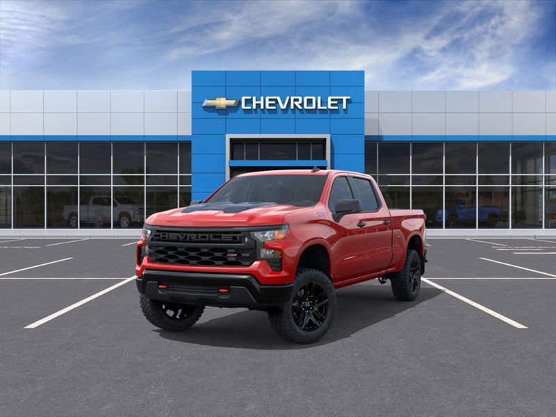 CHEVROLET Silverado 1500 Custom Trail Boss cabine multiplace 4RM 157 po 2026 ROUGE ARDENT Montmagny - photo #0