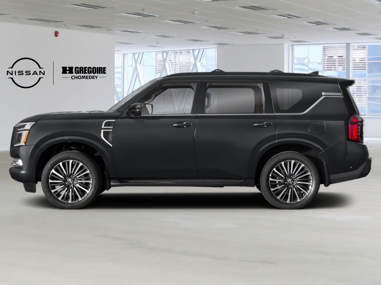 Nissan Armada C79079 | Platinum Reserve 2027 Super noir Laval - photo #2