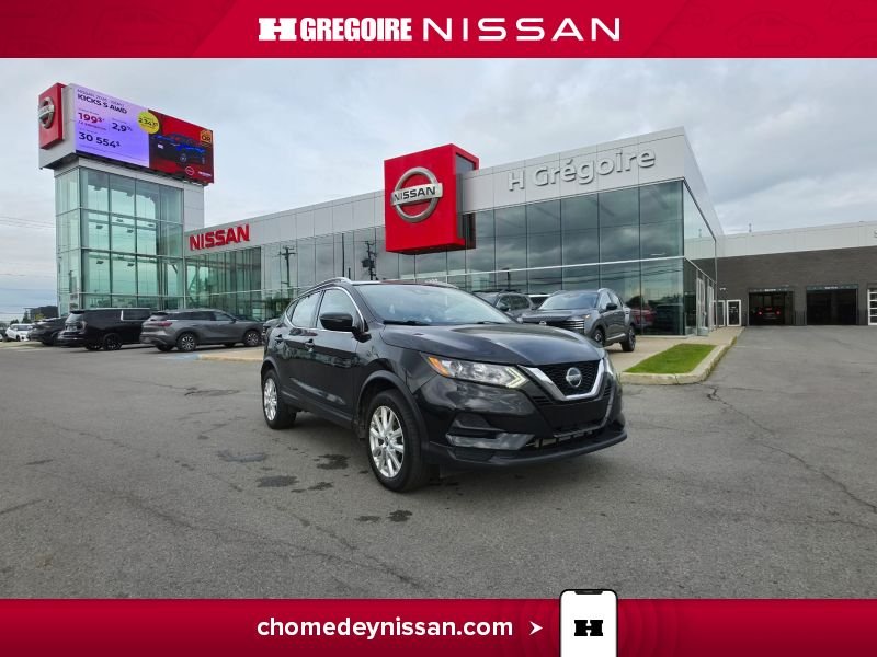 Nissan Qashqai CP7375 | SV AWD Mag Caméra Volant Chanffant à partir 2.99% 2021 Noir Laval - photo #0