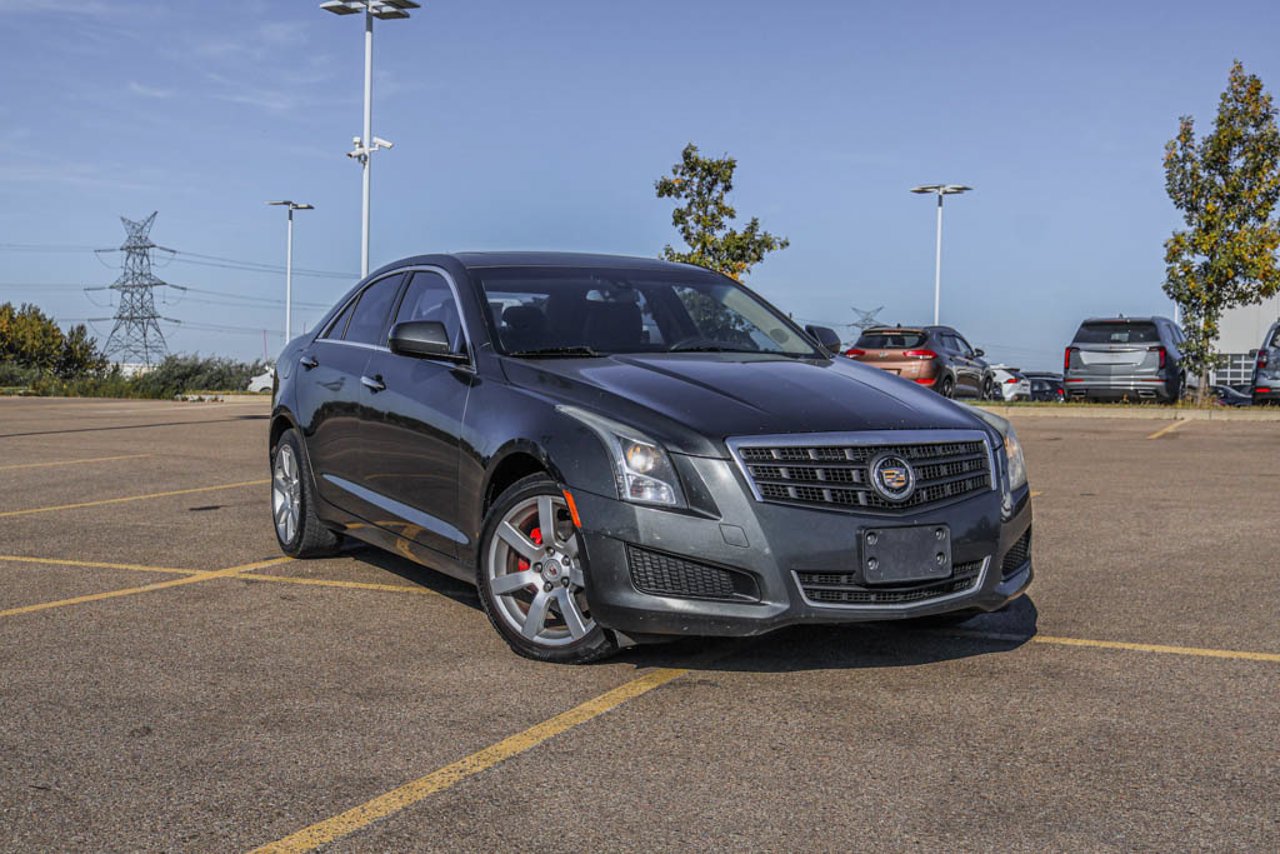 2014 Cadillac ATS 4dr Sdn 2.5L RWD Phantom Gray Metallic Sherwood Park - photo #1