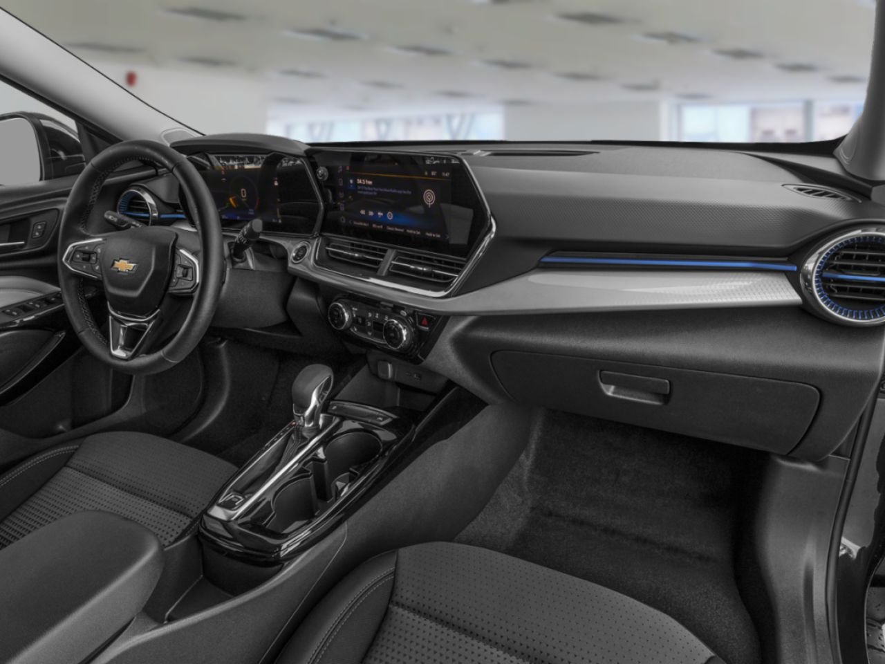 CHEVROLET Trax 2RS 4 portes TA 2026 Noir mosaïque métallisé Amos - photo #4