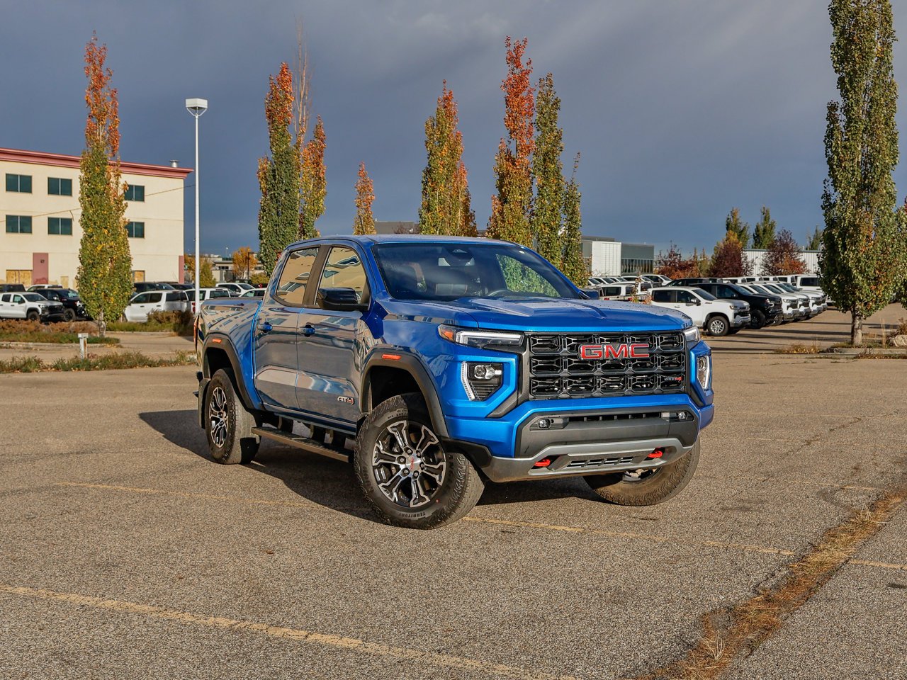 2024 GMC Canyon 4WD Crew Cab AT4 Blue Sherwood Park - photo #1