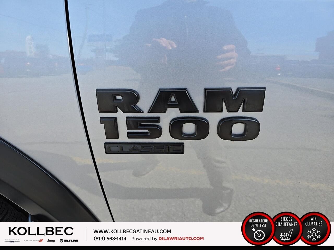 RAM 1500 CLASSIC Warlock CrewCab 4x4 2024 Argent Ottawa & Gatineau - photo #16