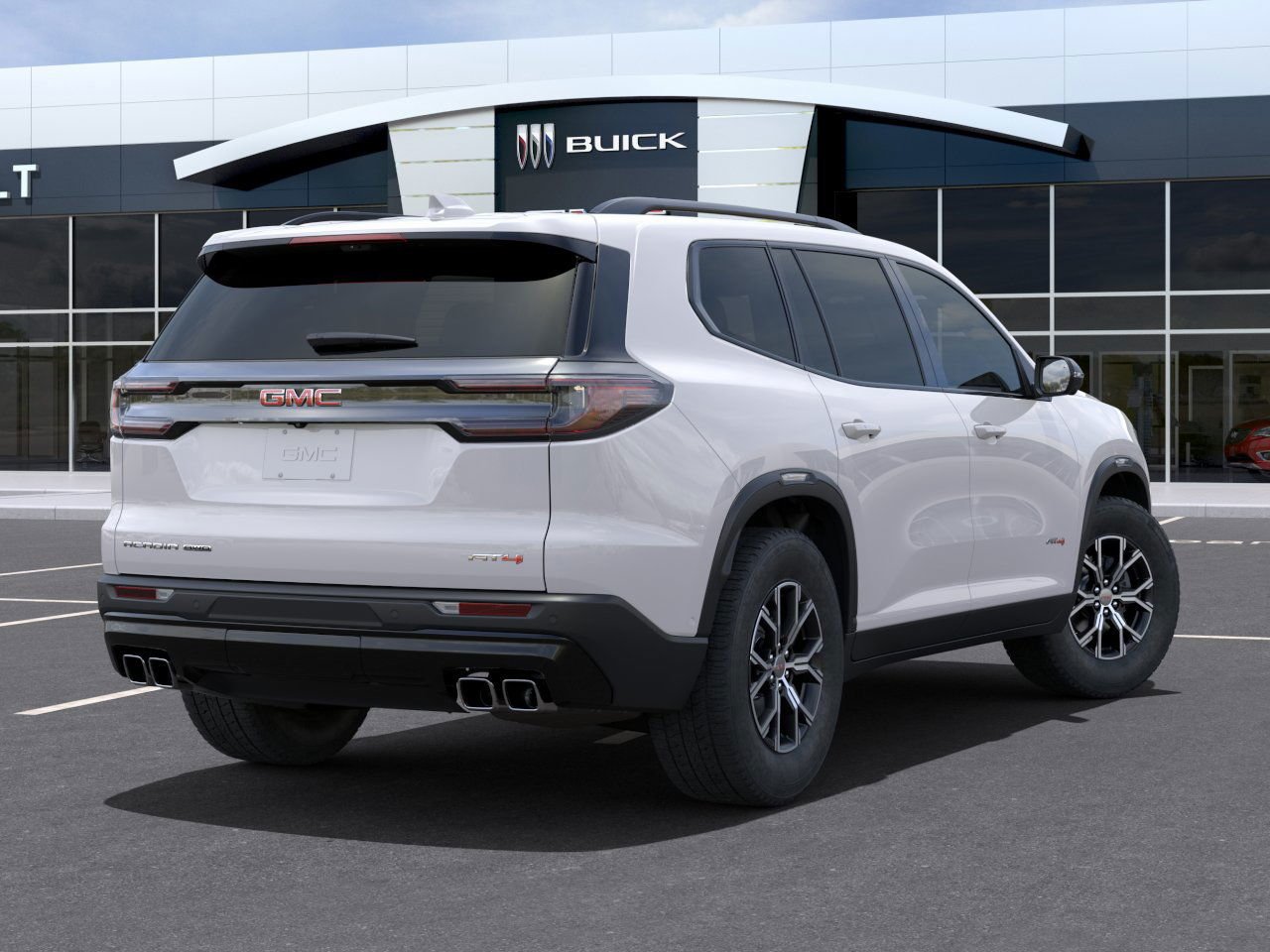 2025 GMC Acadia AT4 White Frost Tricoat Saint-Eustache - photo #3