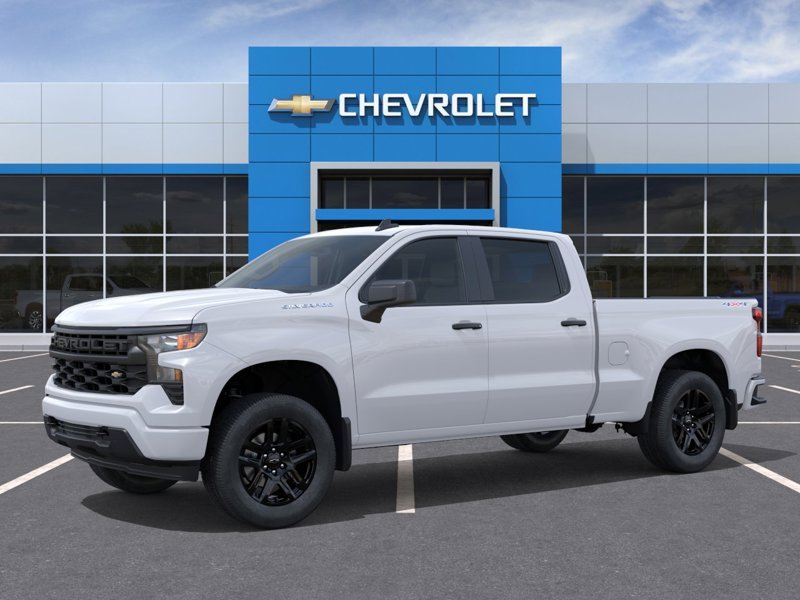 2026 CHEVROLET Silverado 1500 K1500 SILVERADO CREW CAB CUSTOM STD/BOX (1CX) SUMMIT WHITE Mont-Laurier - photo #1