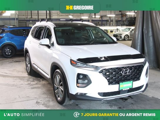 Hyundai Santa Fe Preferred AWD AUTO A/C MAGS CUIR TOIT CAM RECUL BL 2020 Blanc