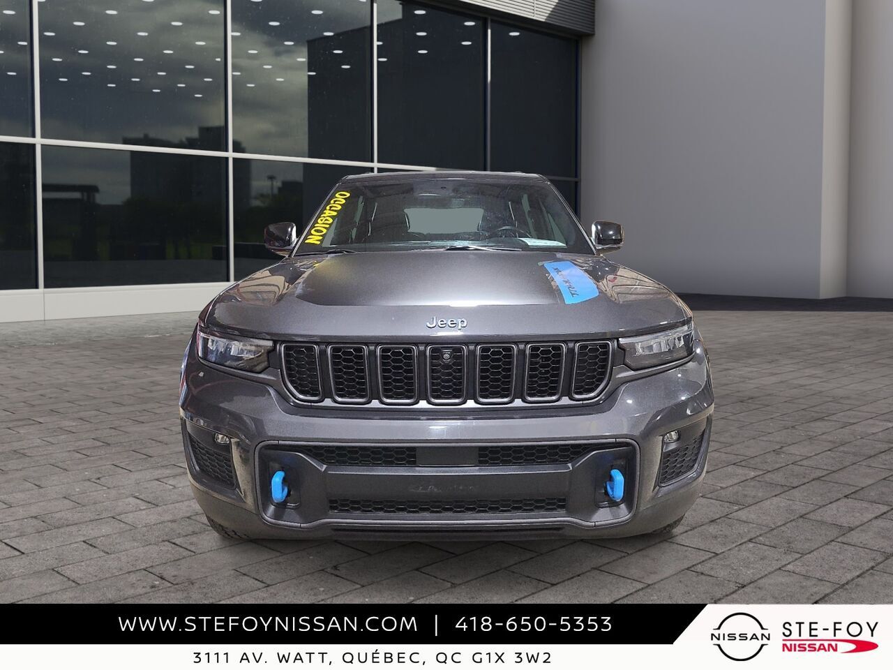 Gray 2022 Jeep Grand Cherokee 4xe SUV / Crossover Four-Wheel Drive Automatic