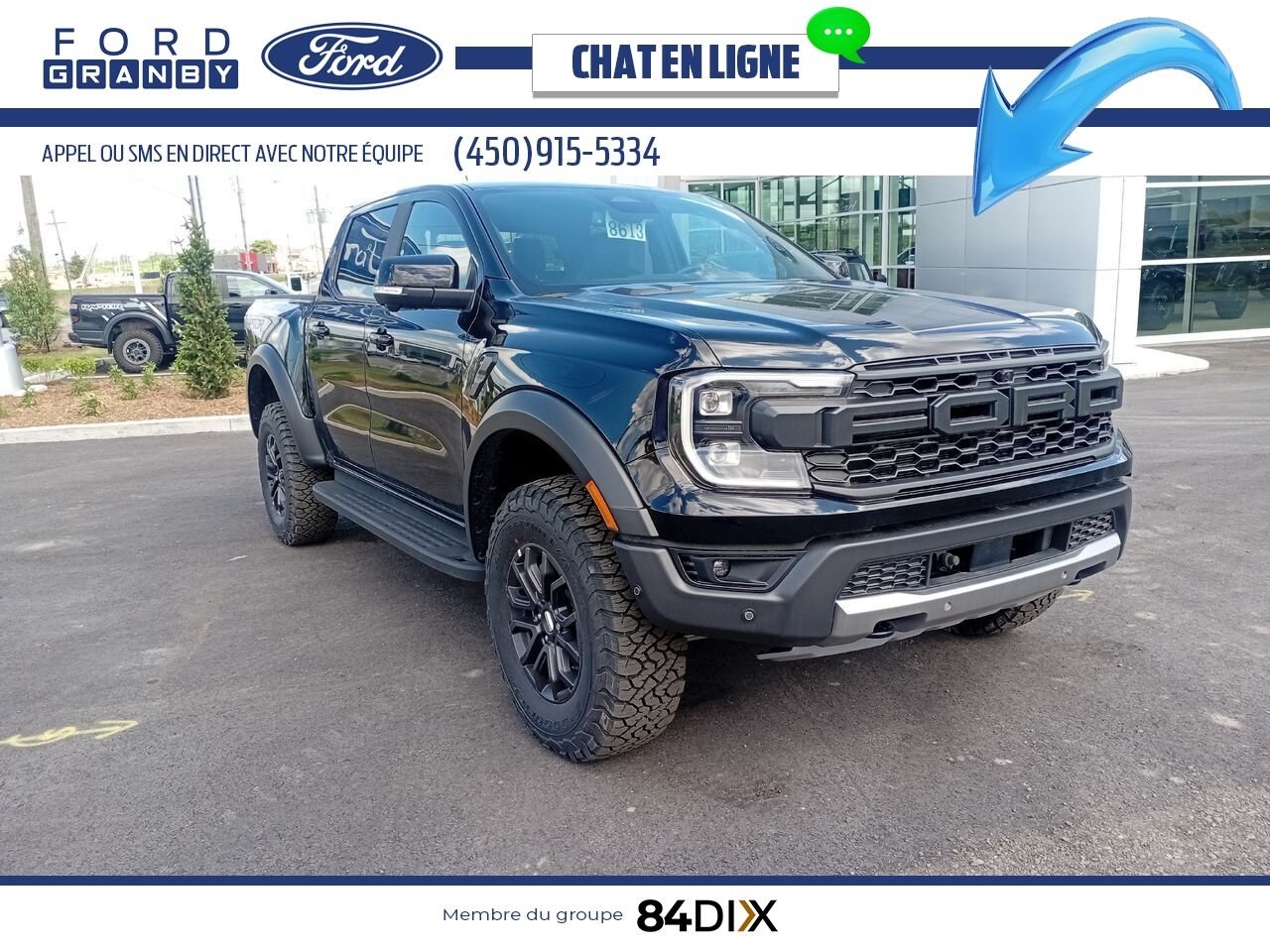 Ford RANGER 2024 Noir Granby - photo #0