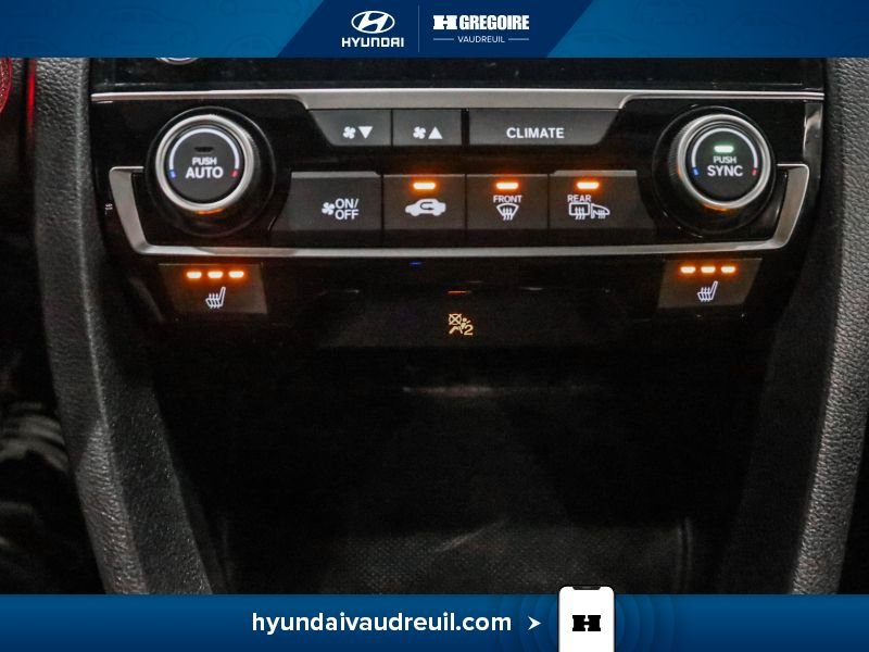Honda Civic YA887 | EX TOIT OUVRANT 2019 Bleu Laval - photo #29