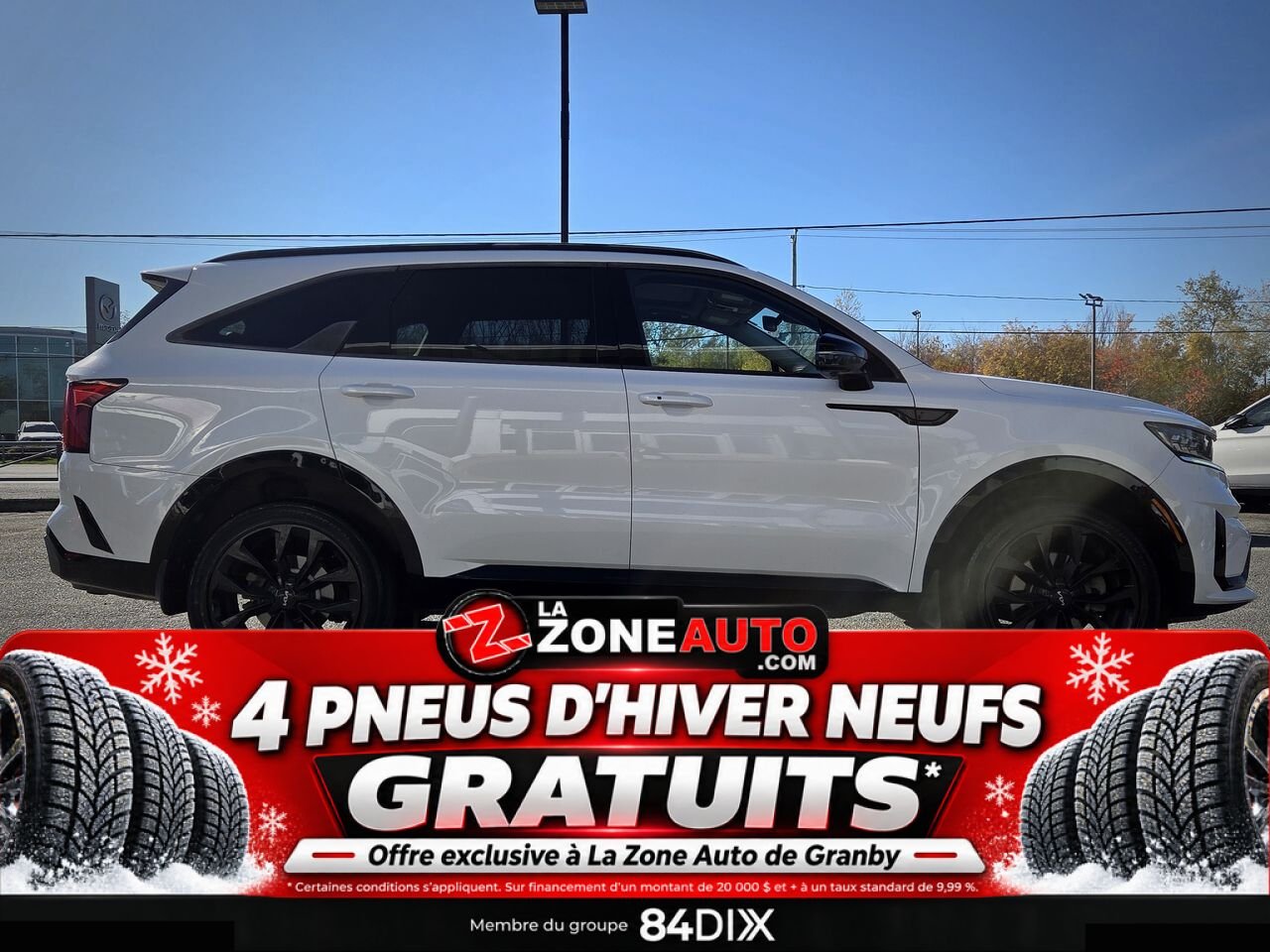 Kia Sorento SX AWD 2022 Blanc Granby - photo #7