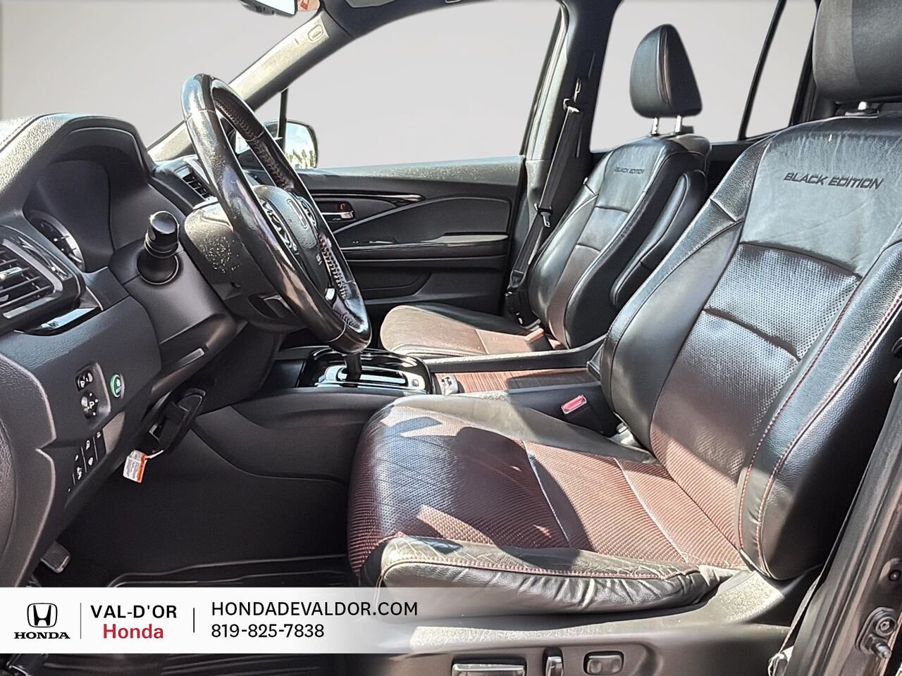 Honda Ridgeline Black Edition cabine multiplace 4RM 2017 Noir Val-d'Or - photo #6