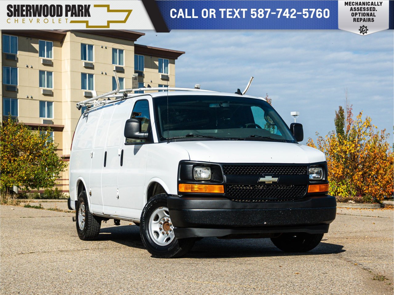 2017 Chevrolet Express Cargo Van RWD 2500 135 White Sherwood Park - photo #0