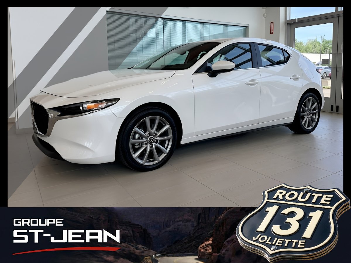 2024 Mazda Mazda3 Sport White Notre-Dame-des-Prairies - photo #0