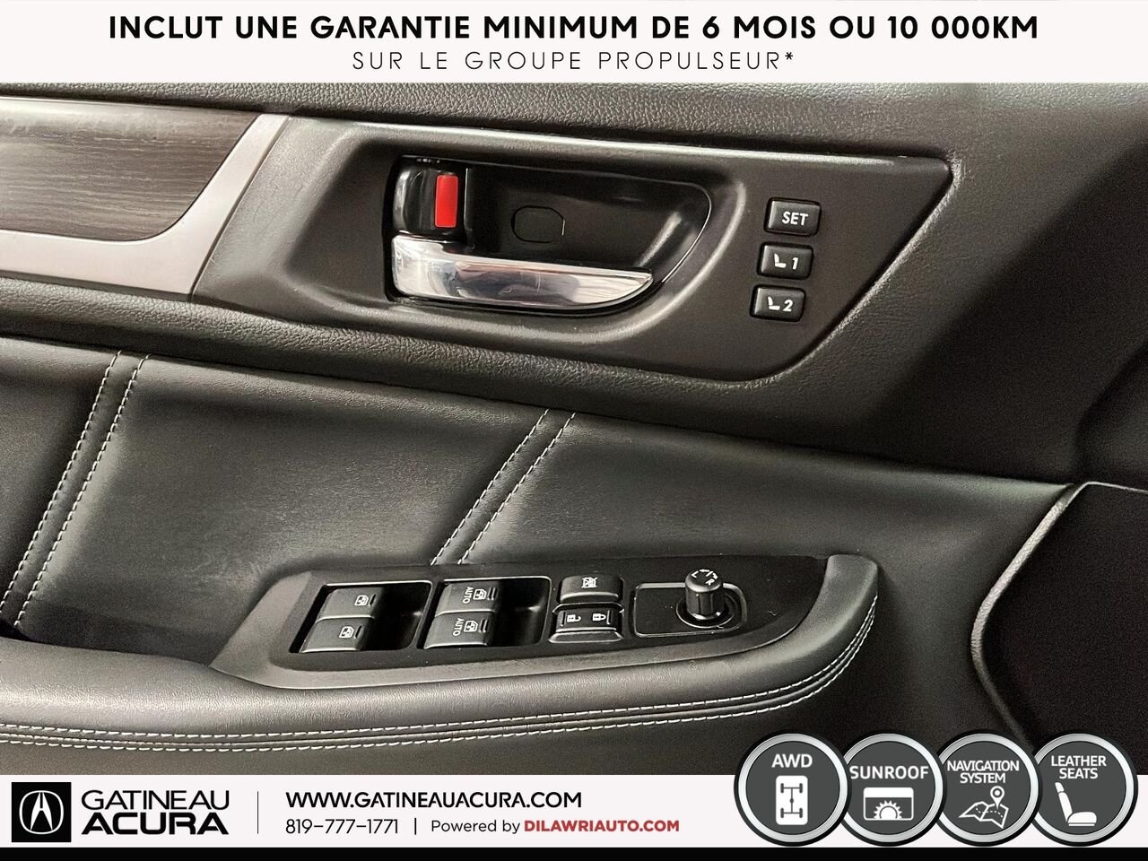 2019 Subaru Legacy 2.5i Limited AWD Grey Gatineau - photo #26