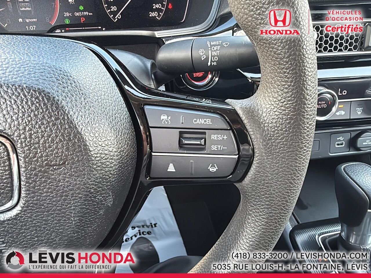 Honda Civic LX LX CVT 2023 Blanc Lévis - photo #21