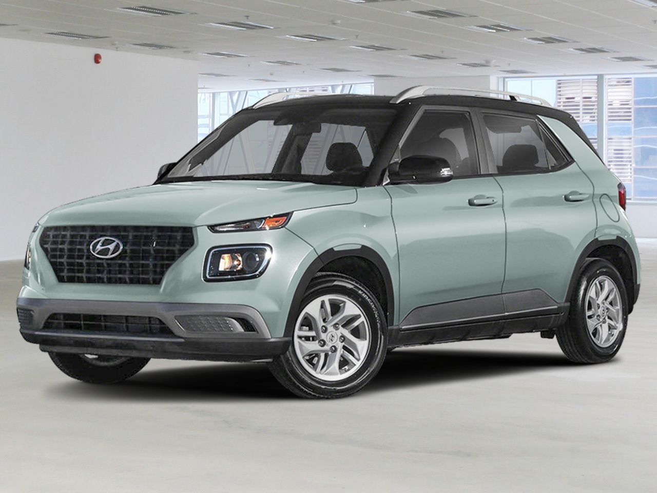 2026 HYUNDAI Venue Preferred IVT avec couleur deux tons Mirage Green w/Black Roof Gatineau - photo #0