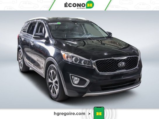 2017 Kia Sorento EX V6 7 PASSAGERS AWD CUIR CAMÉRA MAGS Black