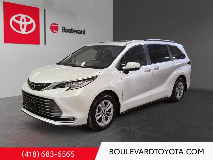 2026 Toyota Sienna LIMITED, 7 PLACES White