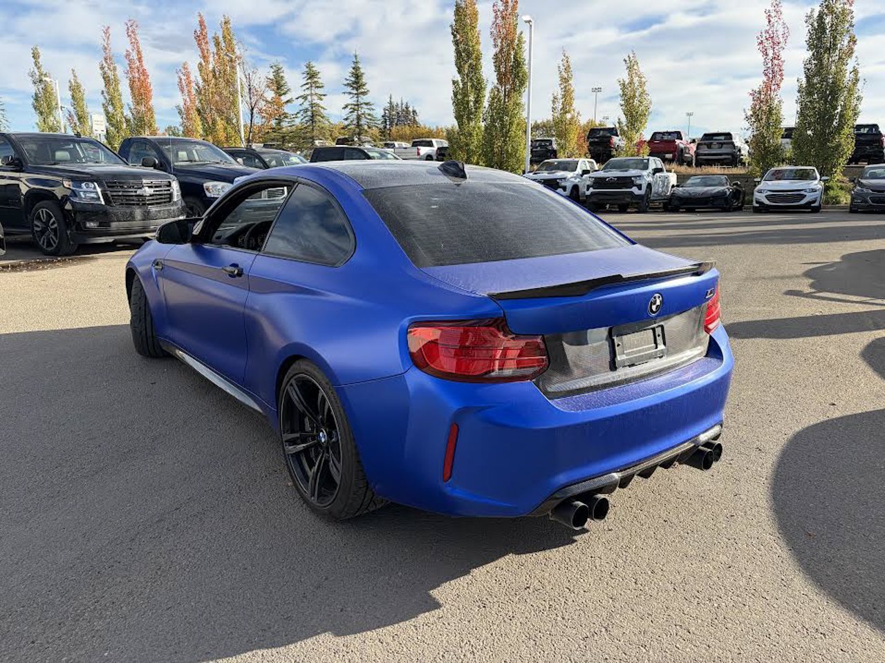 2019 BMW M2 Competition Coupe Blue Sherwood Park - photo #3
