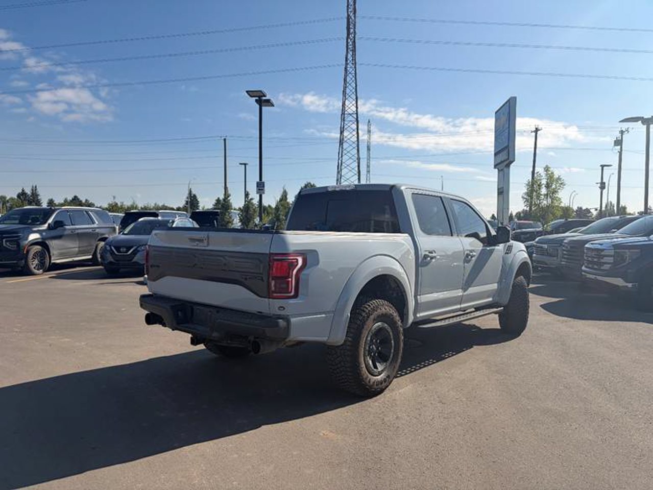 2017 Ford F-150 4WD SuperCrew 145 Raptor White Sherwood Park - photo #4