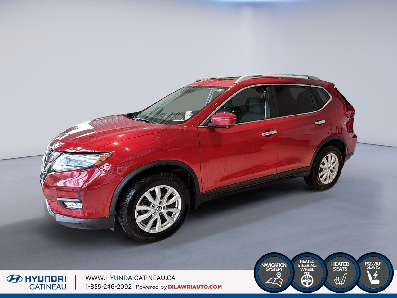 Nissan Rogue 2017 Rouge Gatineau - photo #4