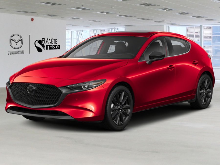 Mazda Mazda3 Sport GT turbo 2026 Rouge vibrant cristal métallisé