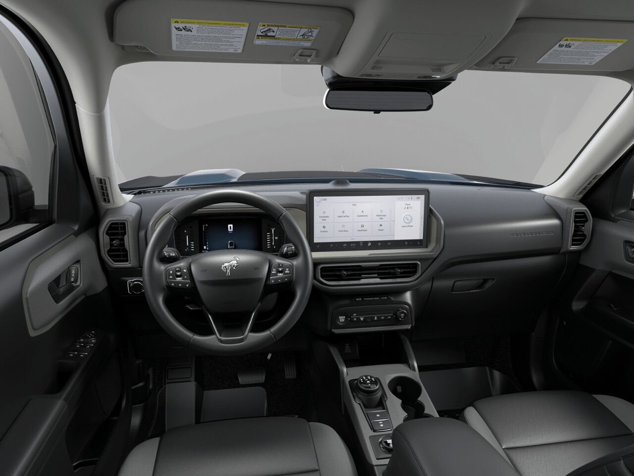 2026 Ford Bronco Sport Azure Grey Metallic Tri-Coat Saint-Jérôme - photo #1