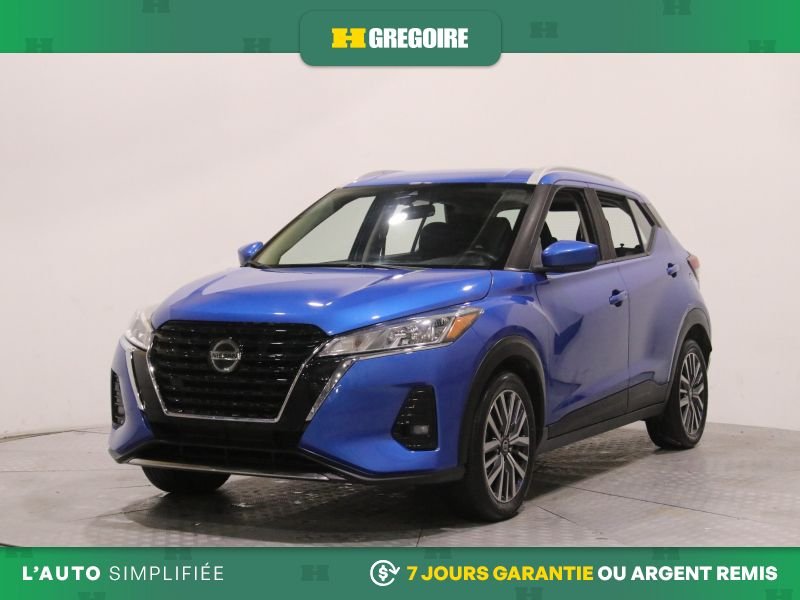 Nissan Kicks SV AUTO A/C GR ELECT MAGS CAM RECUL BLEUTOOTH 2021 Bleu