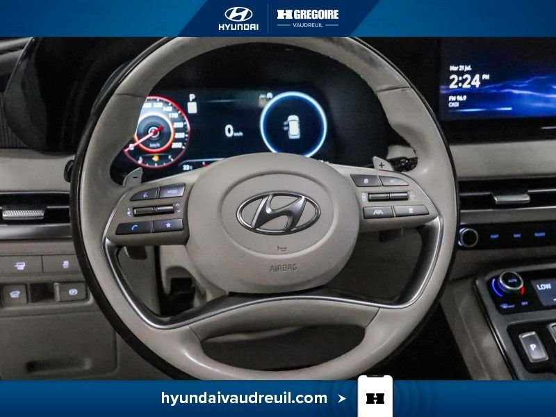 Hyundai Palisade YW186 | Ultimate Calligraphy w/Beige 7-Passenger AWD 2023 Blanc Laval - photo #24