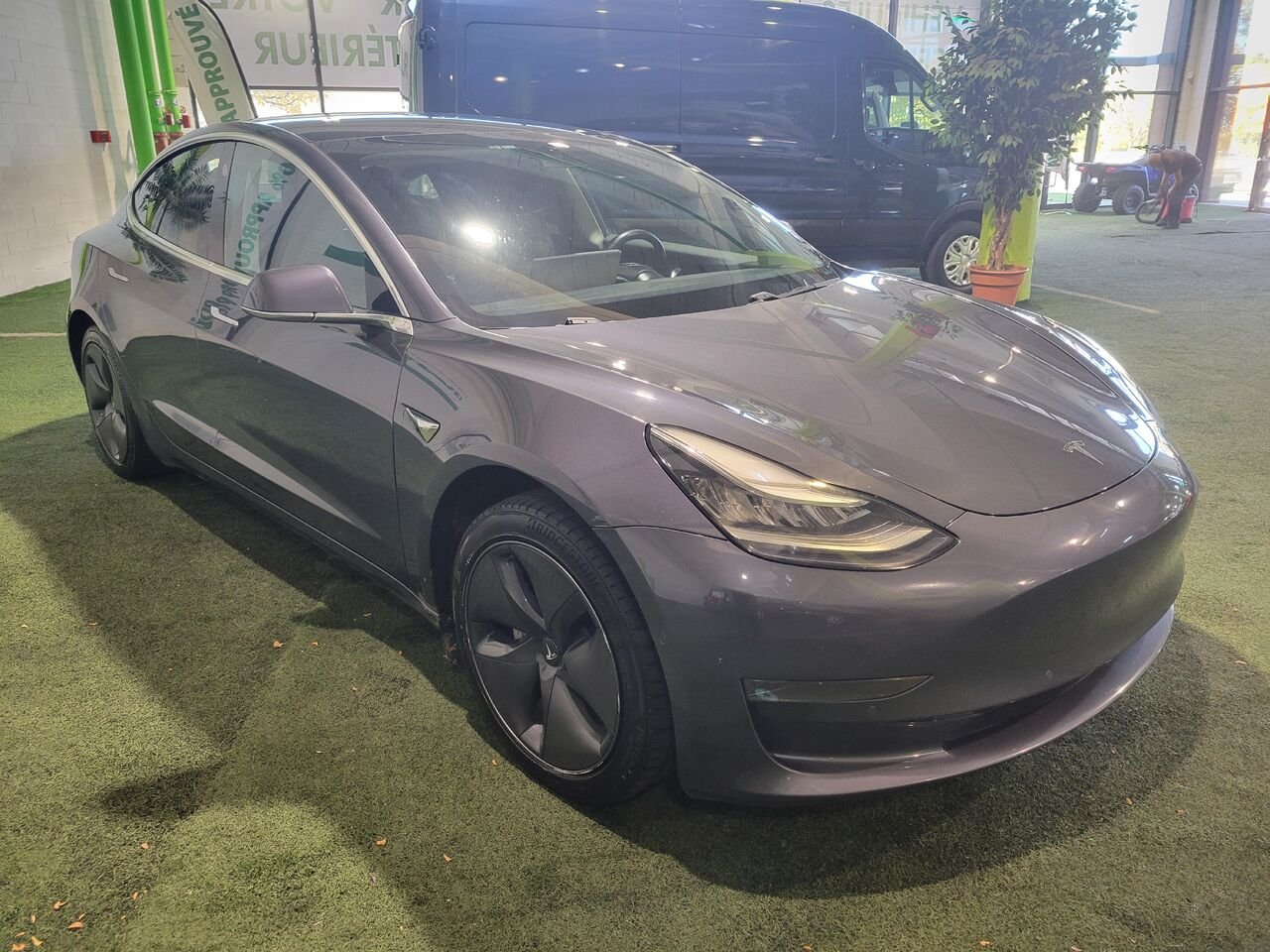 2019 Tesla Model 3 Silver  - photo #7